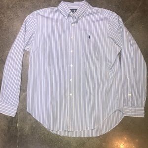 Polo long sleeve button-up